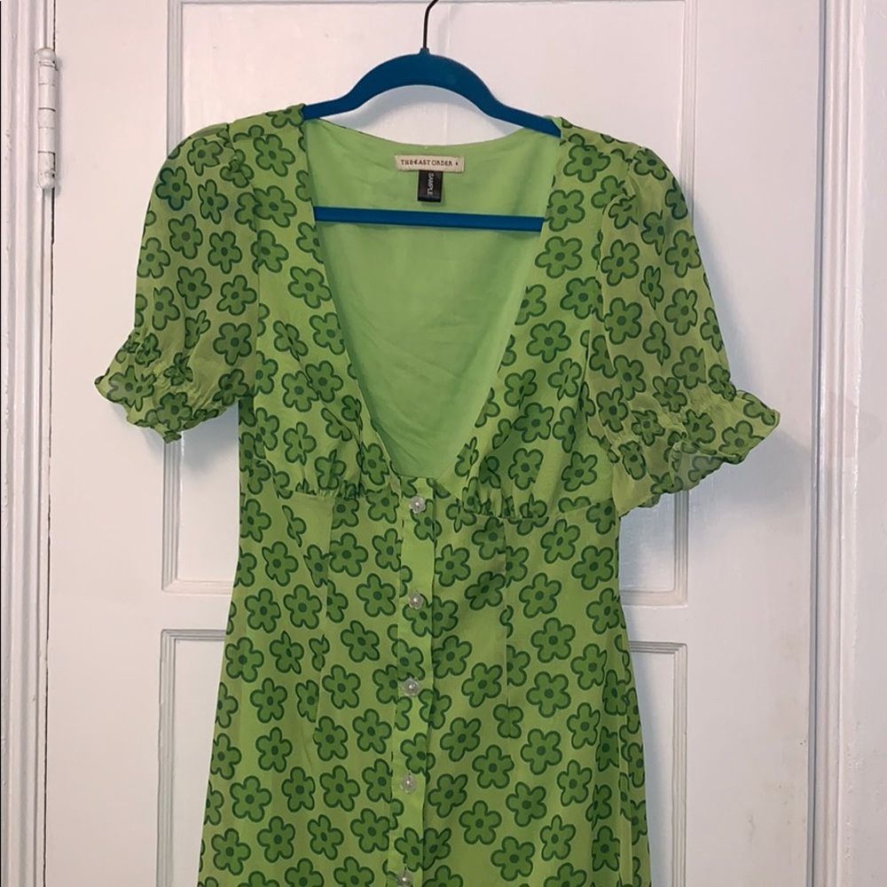 The East Order Green Clover Maxi Dress